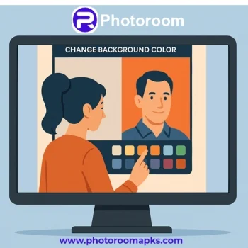 Change background color photoroom mod apk