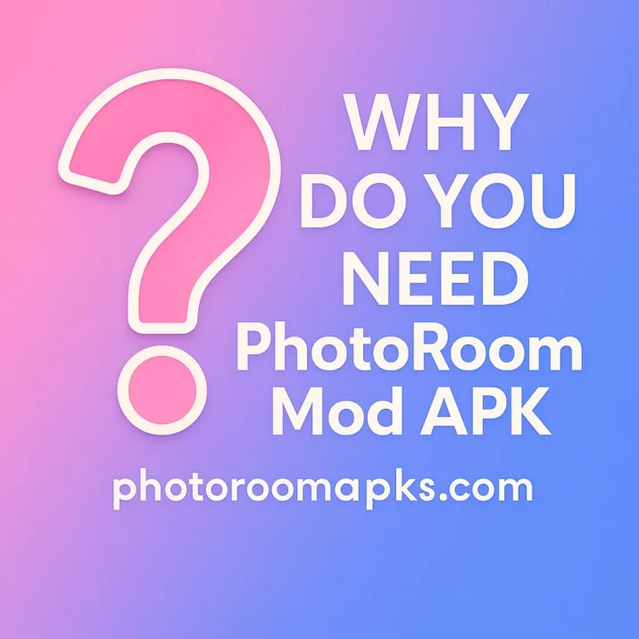 Why do you need photoroom mod apk
